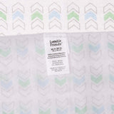 Luvable Friends Baby Girl Cotton Flannel Receiving Blankets, Rainbow 7-Pack, One Size - BeeBee Cakes