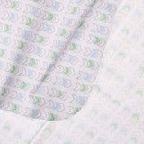 Luvable Friends Baby Girl Cotton Flannel Receiving Blankets, Rainbow 7-Pack, One Size - BeeBee Cakes