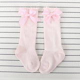 Cora Knee High Socks with Bow - BeeBee Cakes