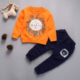 Leo the Lion Sweatshirt and Pants Set - BeeBee Cakes