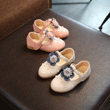 Anastasia Girls Flower and Pearl Shoes - BeeBee Cakes