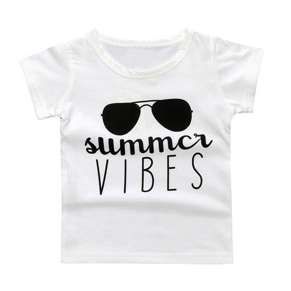 Summer Vibes Boy's T-Shirt - BeeBee Cakes