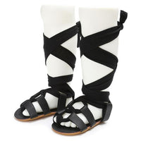 Gladiator Baby Girl Tie Sandals - BeeBee Cakes