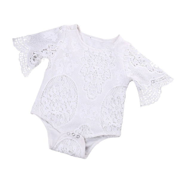 Emma Lace Romper - BeeBee Cakes