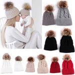Mommy and Me Matching Knit Hats - BeeBee Cakes